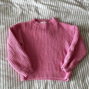 H&M | Pink Knit Toddler Girl’s Sweater (Never worn)